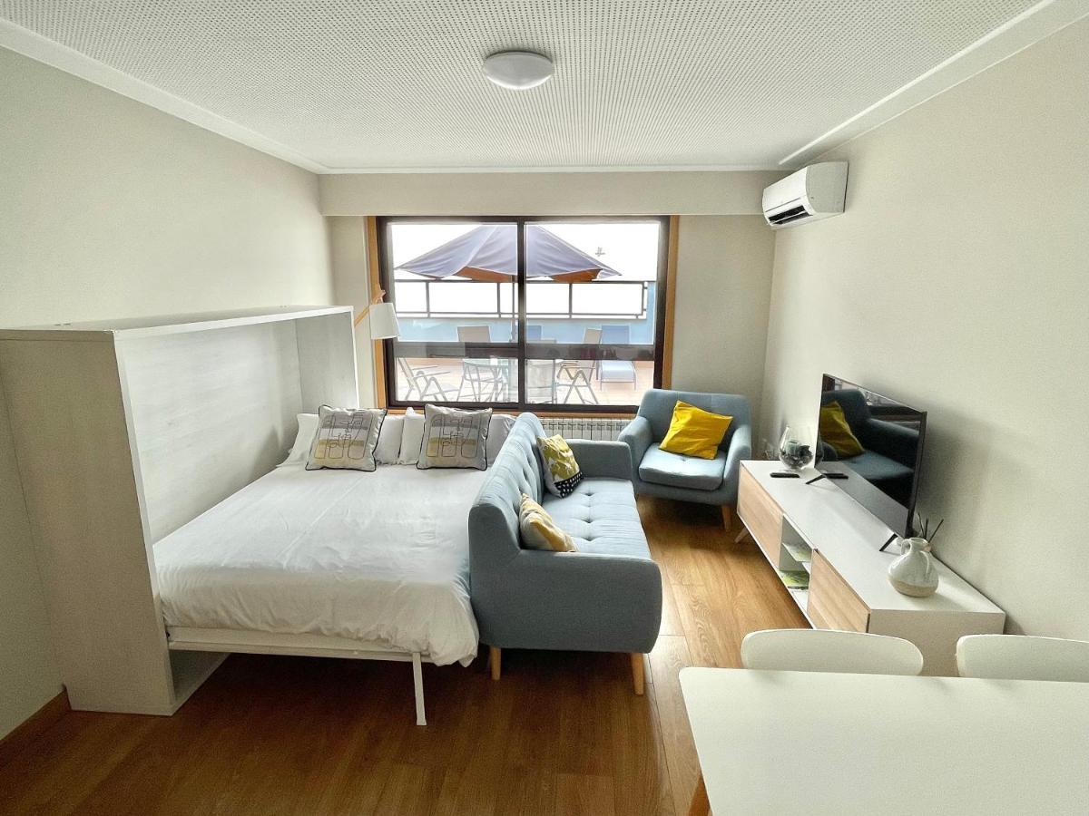 Estudio Centrico 1 Con Terraza Y Parking Privado Apartment Ourense Exterior photo