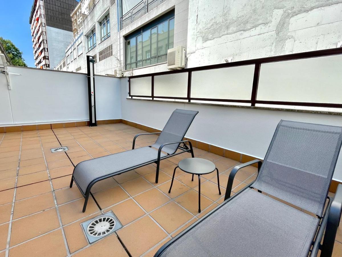 Estudio Centrico 1 Con Terraza Y Parking Privado Apartment Ourense Exterior photo